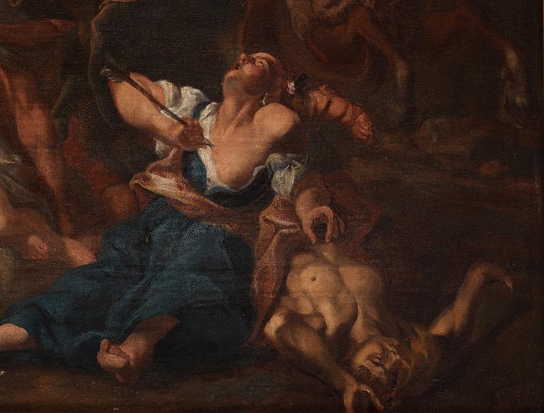 JEAN FRANCOIS DE TROY, hans krets. Uppfordrad duk 92,5 x 129 cm.
