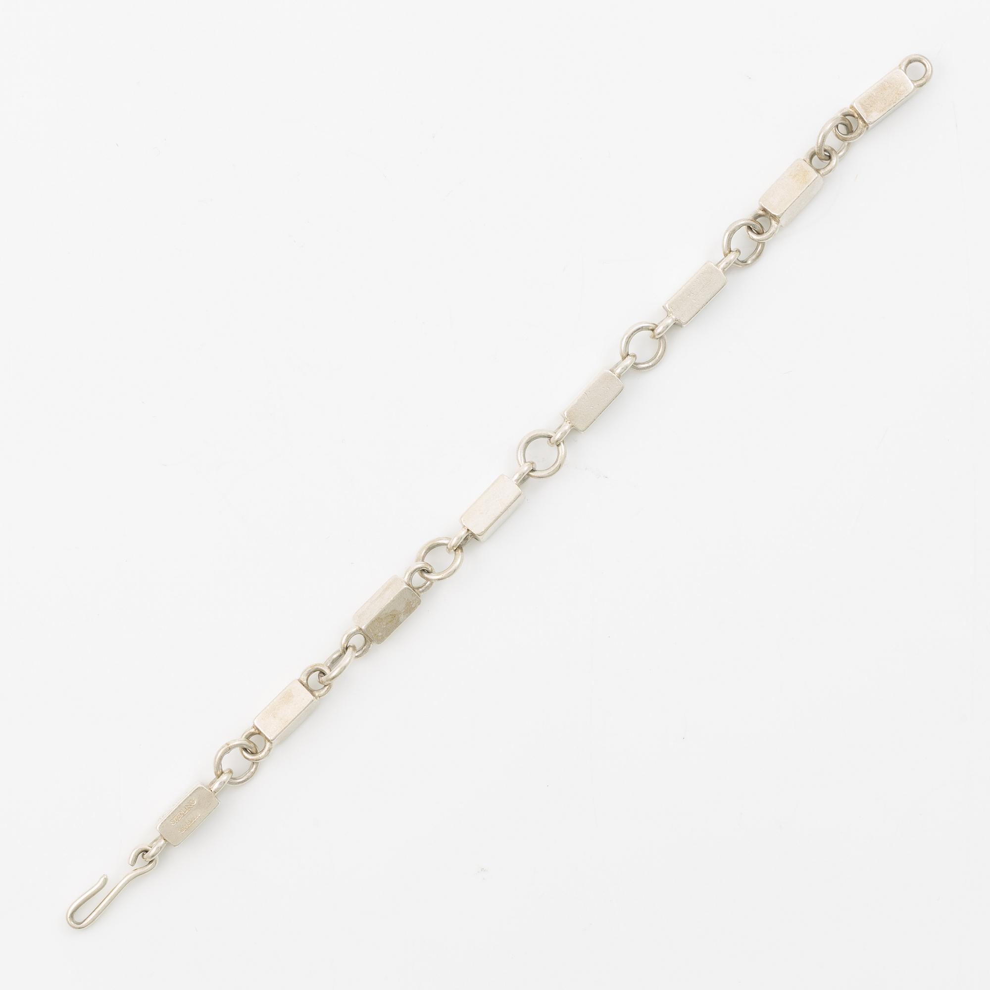 Wiwen Nilsson, bracelet, sterling silver.