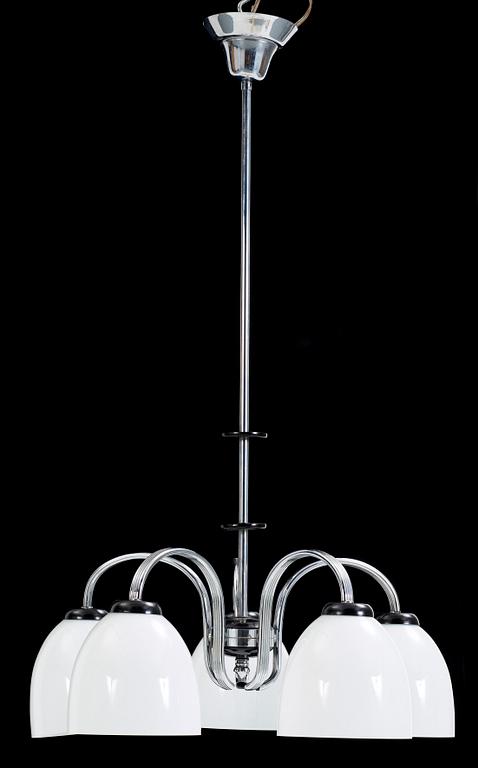 TAKLAMPA, art deco, 1920/30-tal. Höjd 85 cm.