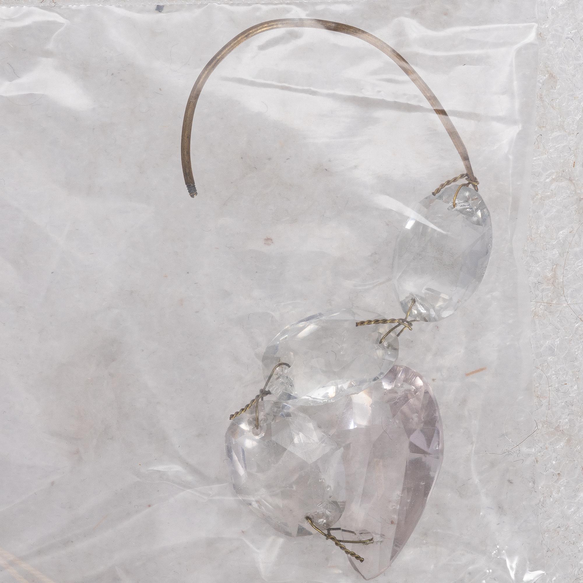 Vägglystrar, ett par. Gustaviansk stil, 1900-tal.