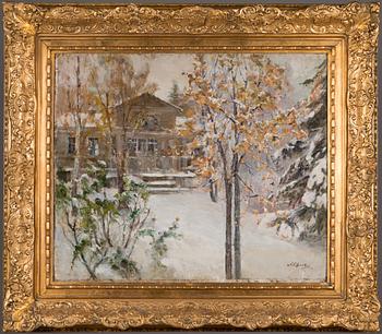 Alexandr Grigoriev Orlov, oil on canvas, signed.