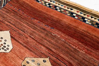 A so-called Gabbeh carpet, c. 290 x 235 cm.