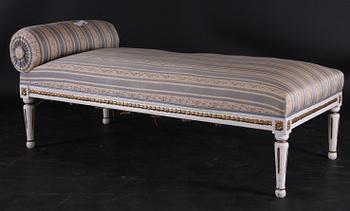 SCHÄSLONG, gustaviansk stil. 1900-tal.