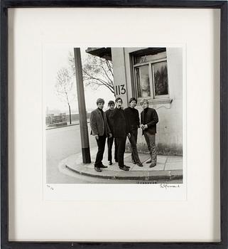PHILIP TOWNSEND, gelatin silver print "Rolling Stones", signed  Philip Townsend and numbered A/P 2/5.