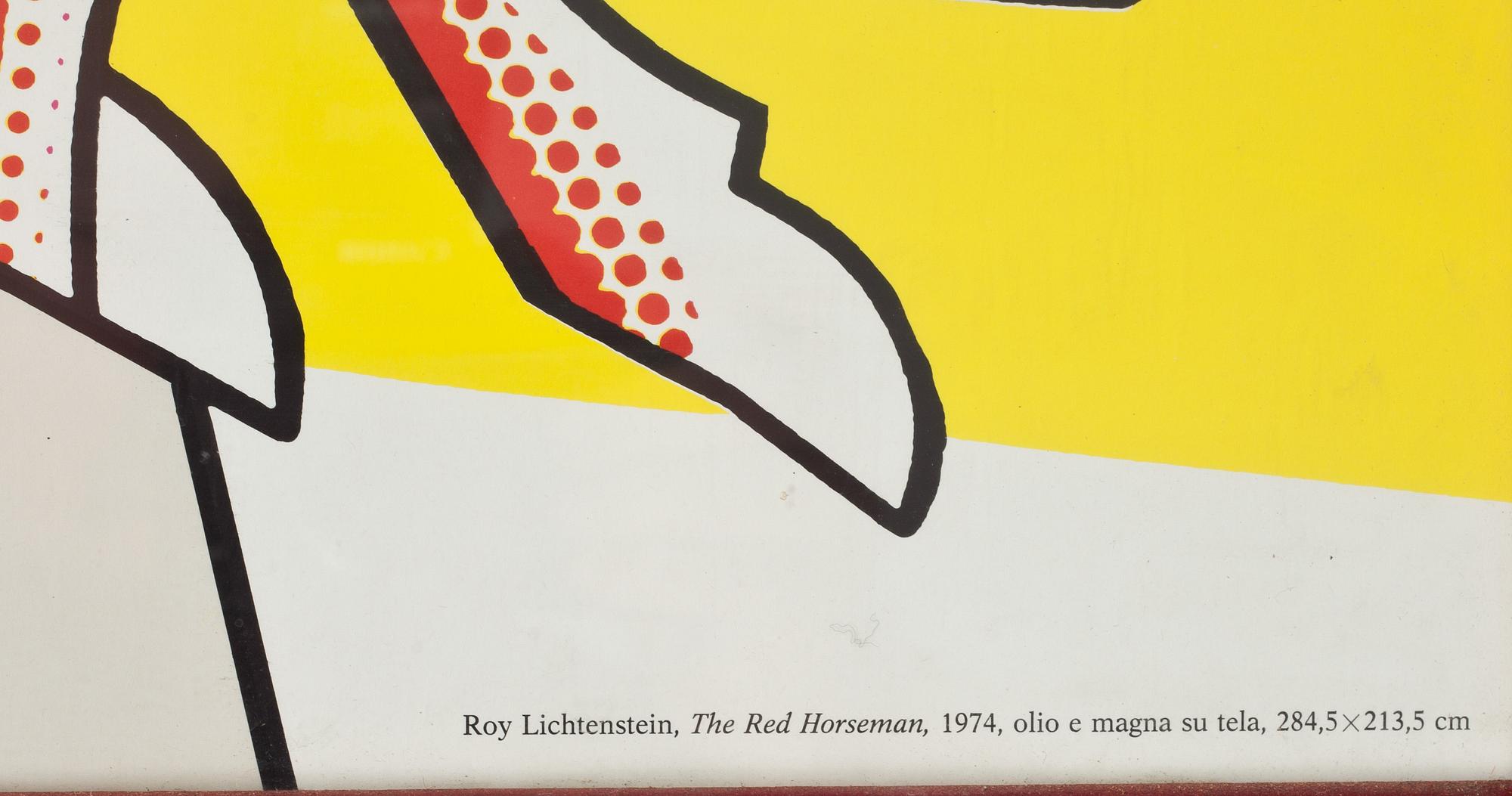 ROY LICHTENSTEIN, utställningsaffisch.