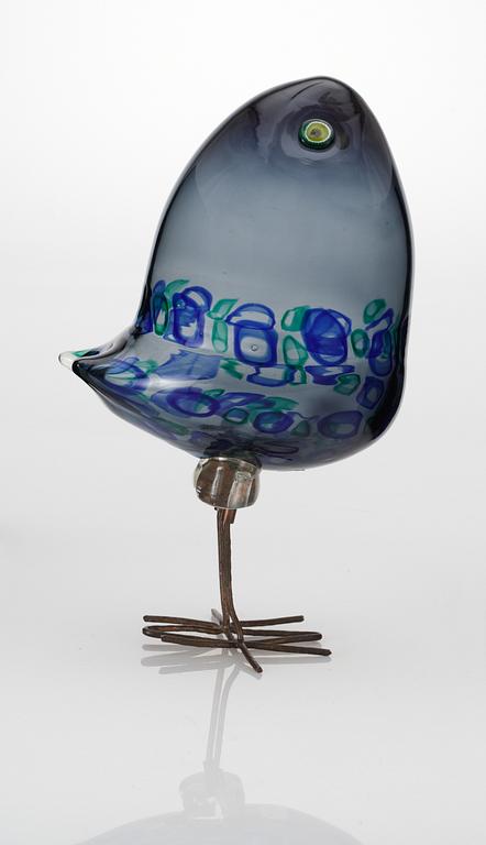 An Alessandro Pianon "Pulcino" bird, Vistosi, Murano, Italy, 1960´s.