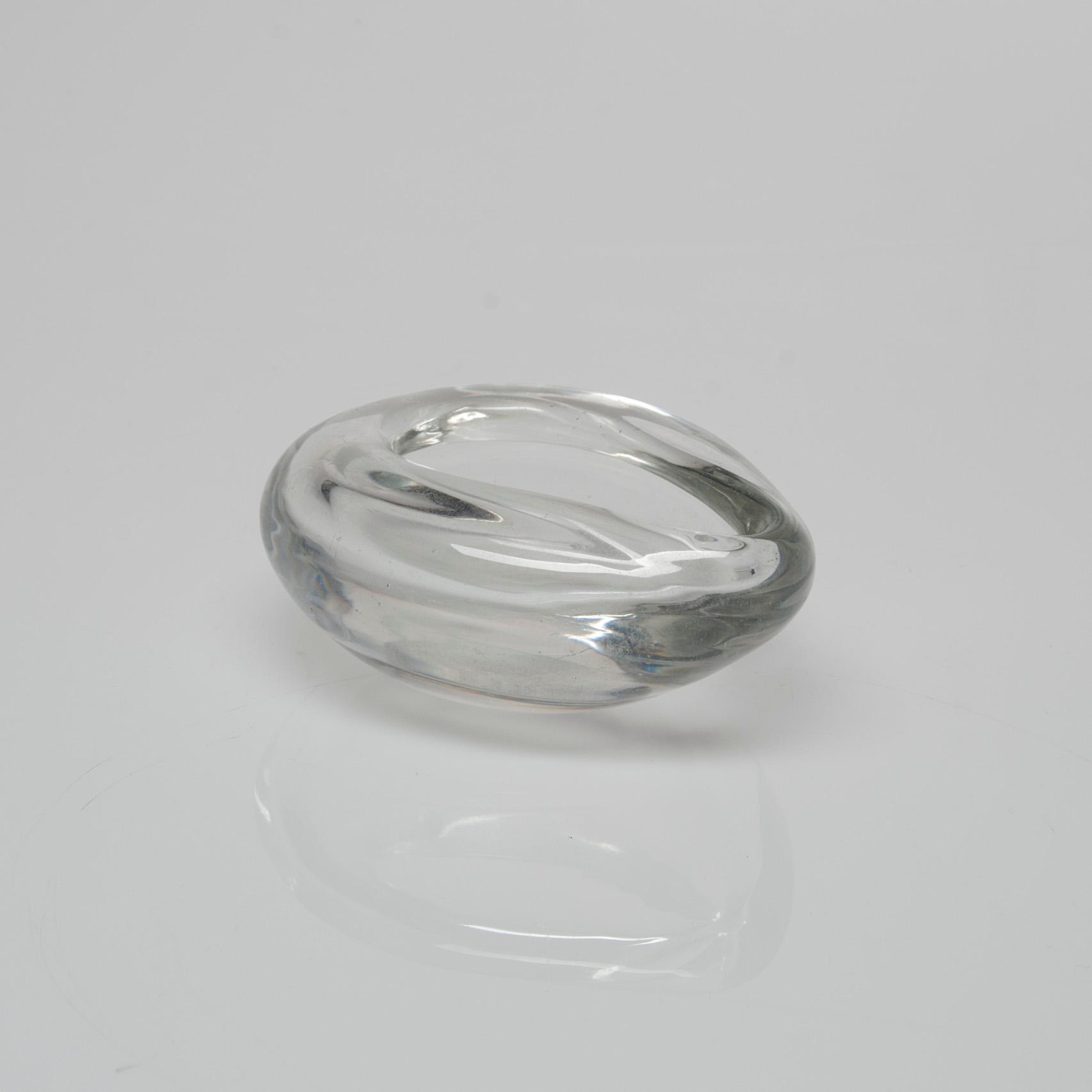 SKÅL, glas, signerad Tapio Wirkkala Iittala. 1900-talets mitt.
