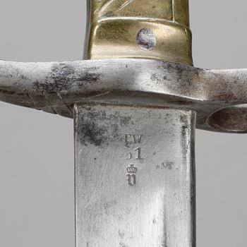 BAJONETT, Preussen, m/1860.