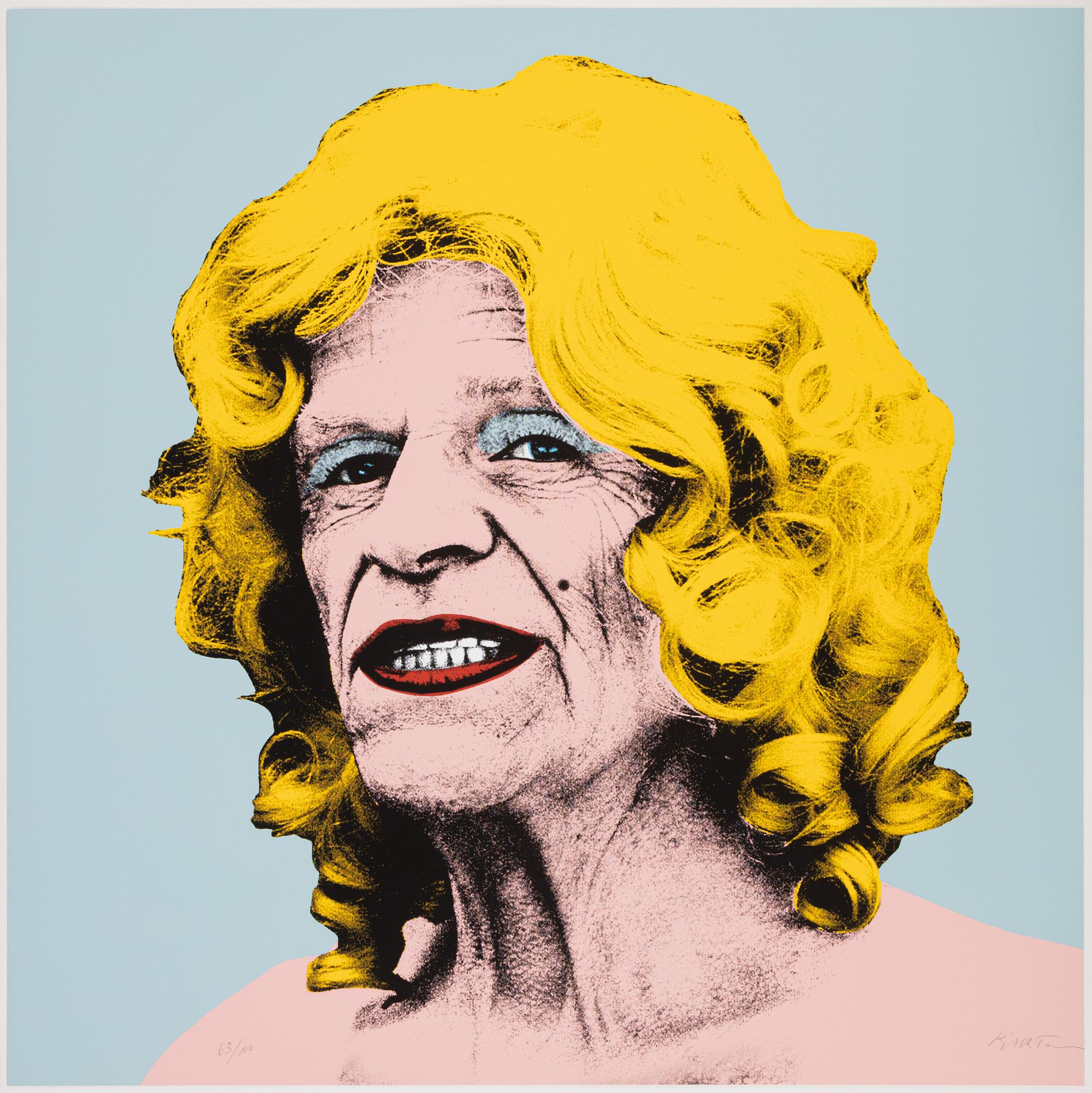 Kjartan Slettemark, silkscreen in colours, 2003, signed 63/100.
