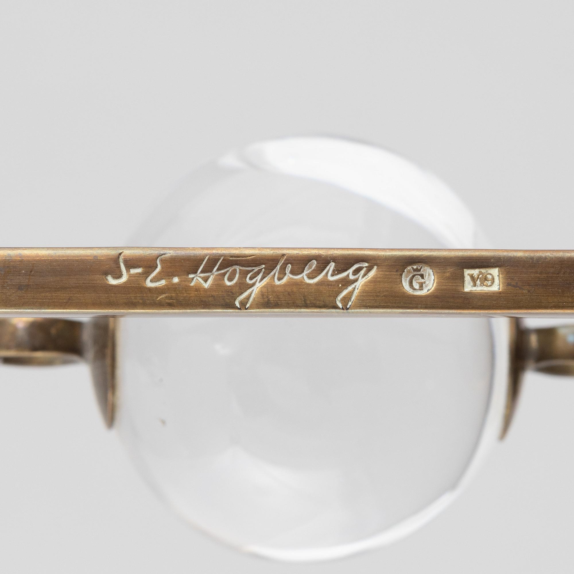 Sven-Erik Högberg, a chandelier, Gothenburg, 1971.