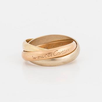 A Must de Cartier, Trinity ring by Cartier.