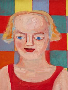 Lena Cronqvist, "Flicka med dockor".