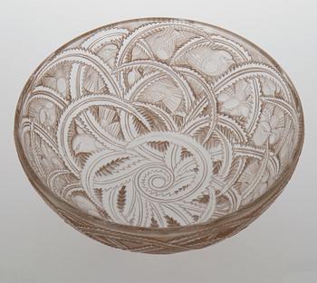SKÅL, glas, Lalique, 1900-talets andra hälft.