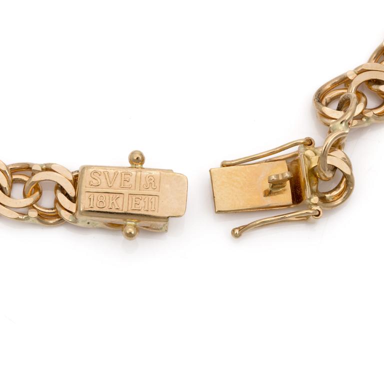 A Bismarck- link bracelet.