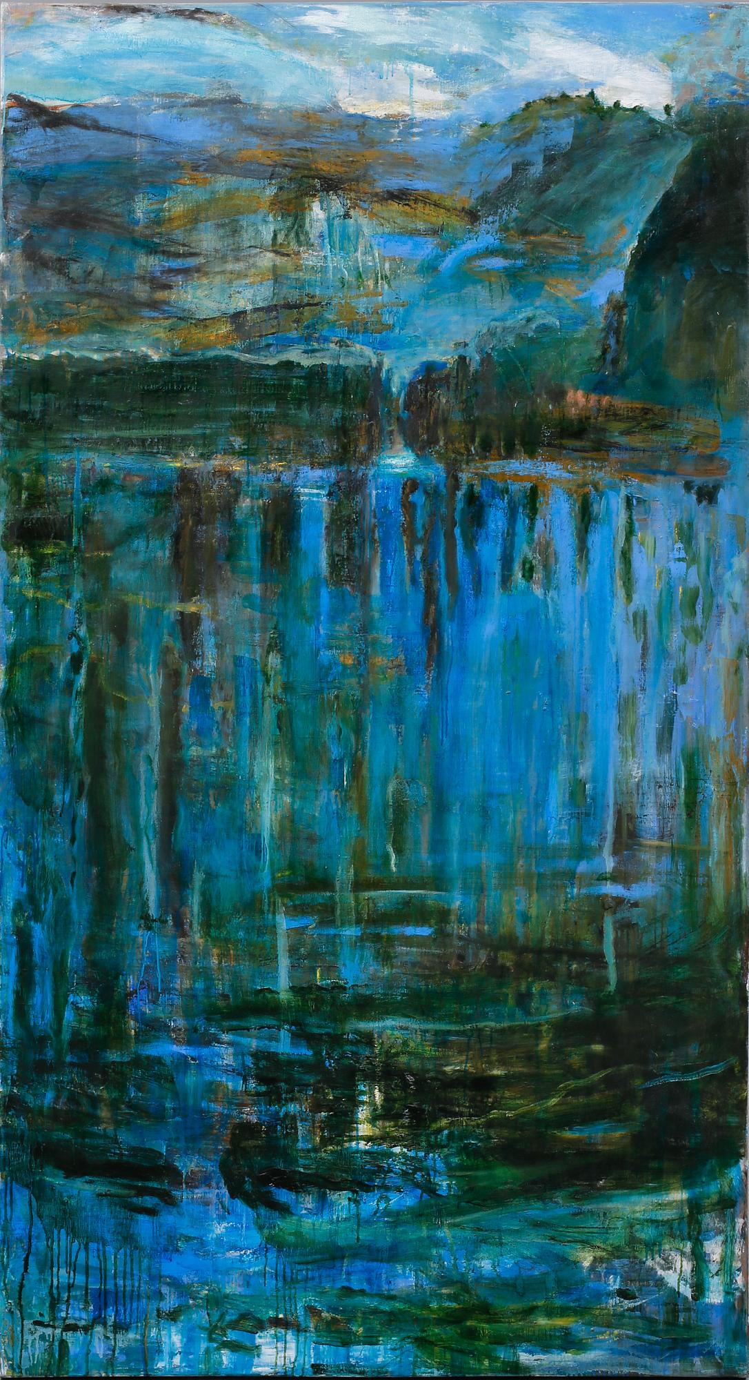 BJÖRN WESSMAN, olja på duk, signerad och daterad 1988 a tergo.