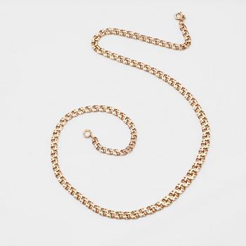 COLLIER, 18K guld, svenska stämplar 1946.