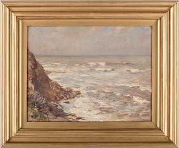 FREDRICK WILLIAM JACKSON, olja på duk, sign.