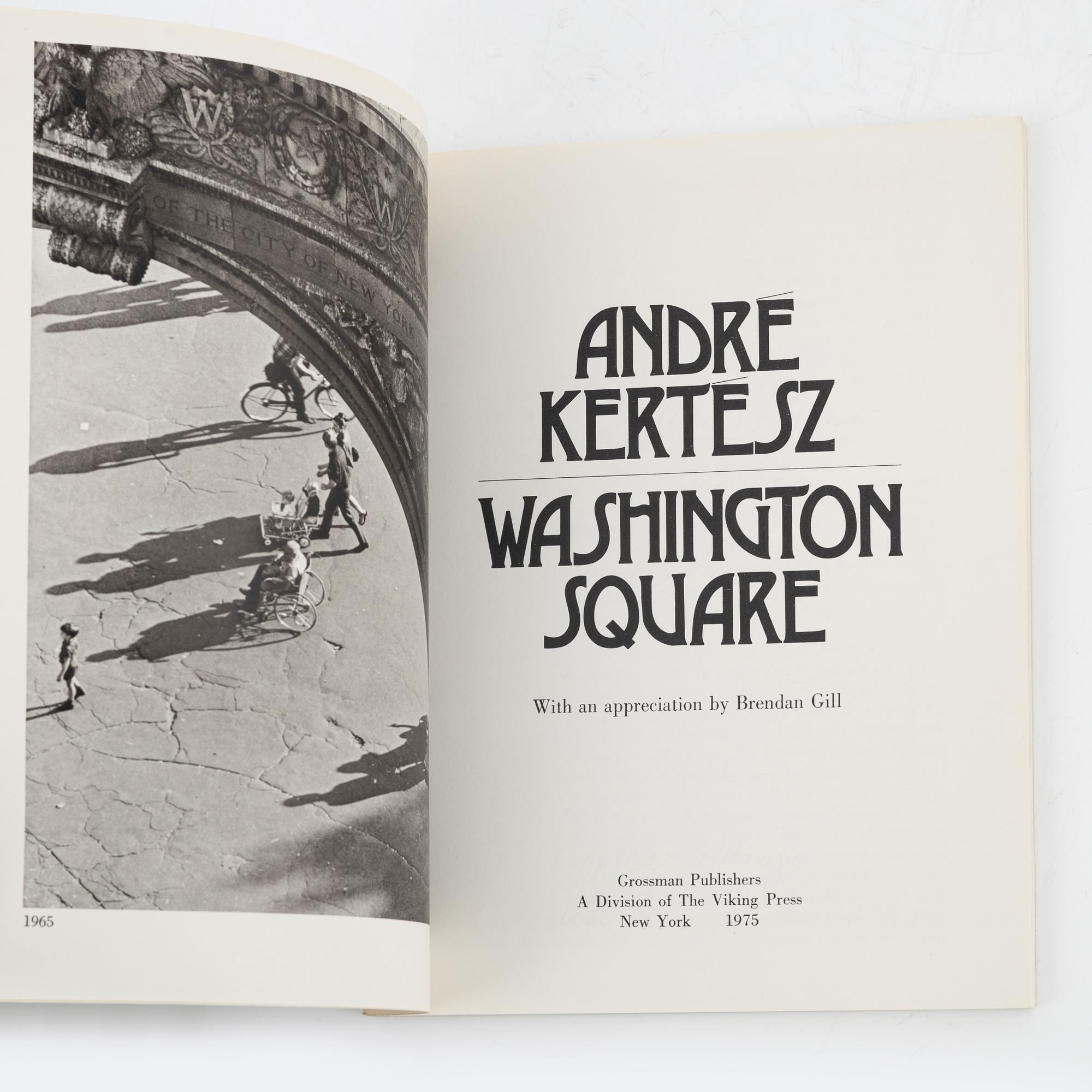 André Kertész, 4 photobooks.
