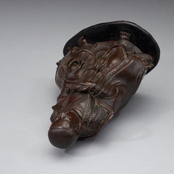 DAOISTISK GUDOM, brons, 1600-tal.