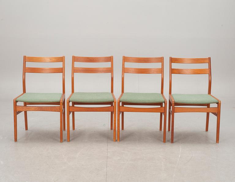 STOLAR, 4 st. Teak, 1960-tal.