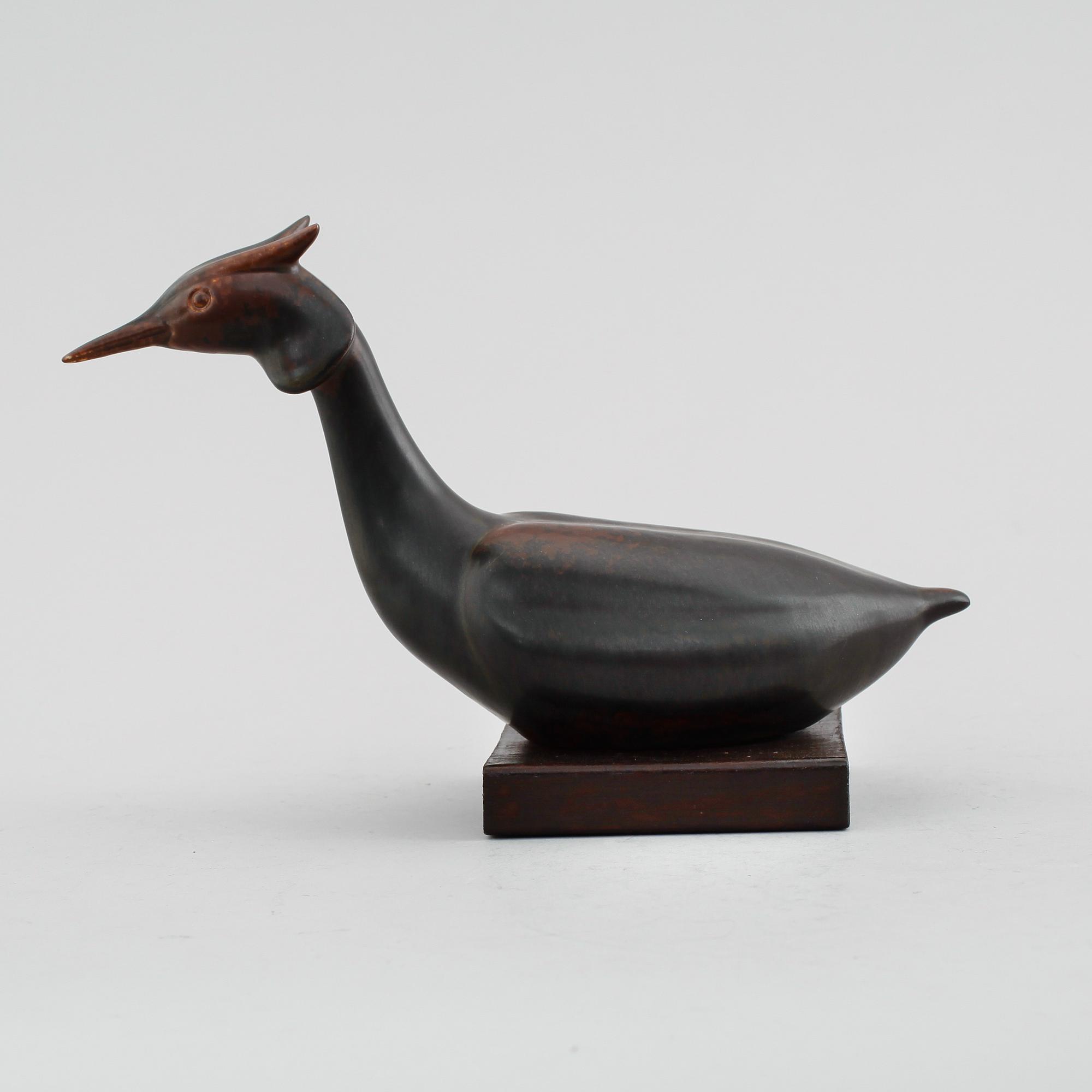 FIGUR, stengods, Gunnar Nylund, Rörstrand.
