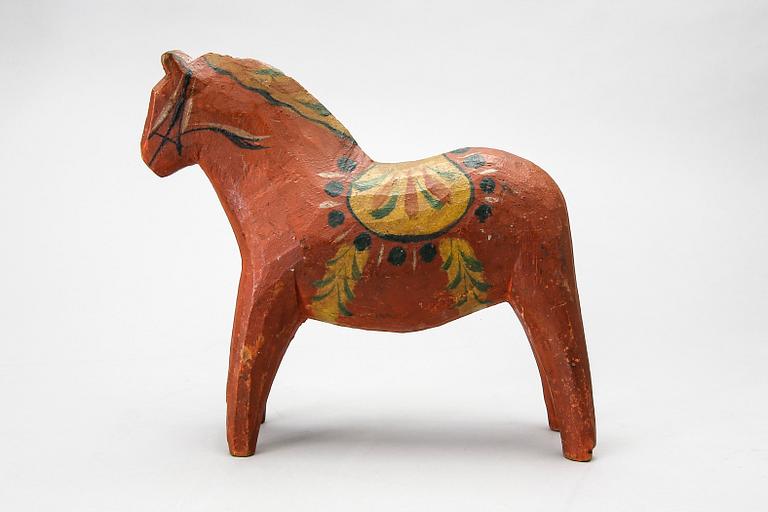 Dalahäst, Vattnäs/Bergkarlås, 1900-talets början.