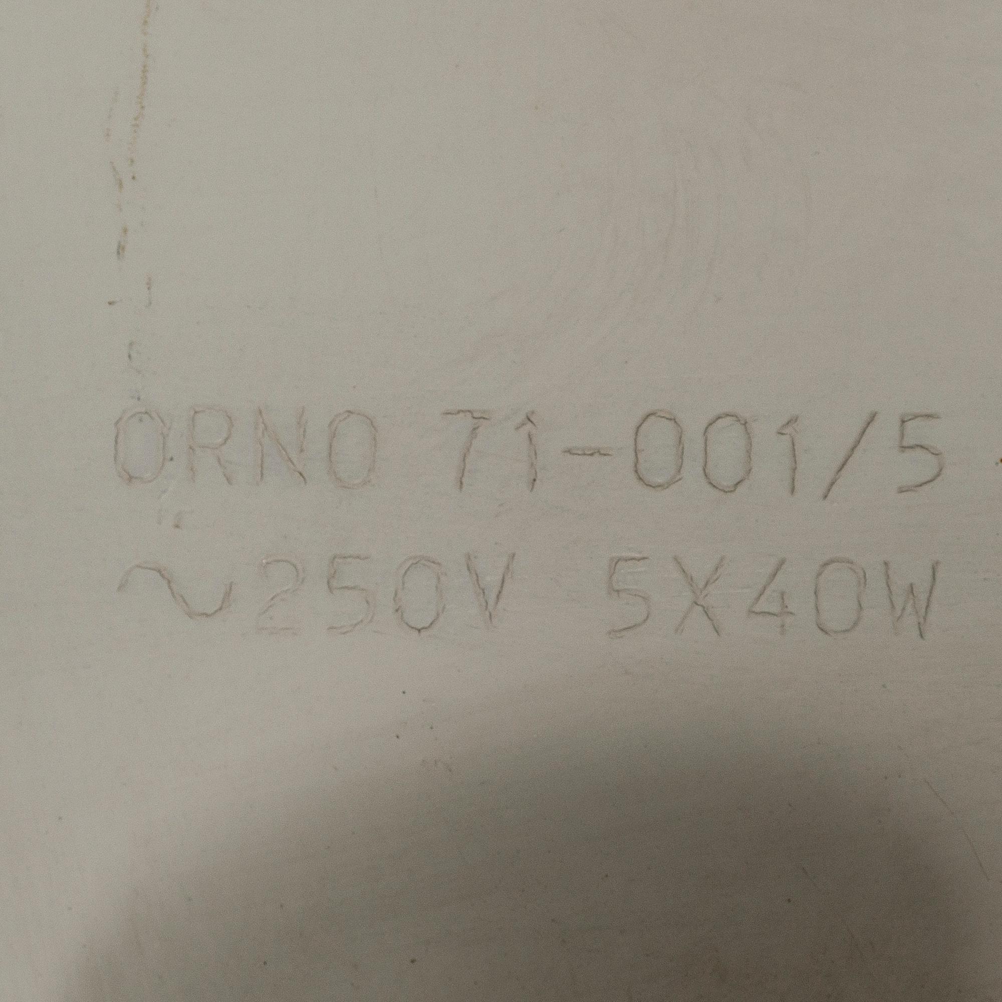 LISA JOHANSSON-PAPE, kattovalaisin, malli 71-001/5, Orno, 1900-luvun puoliväli.