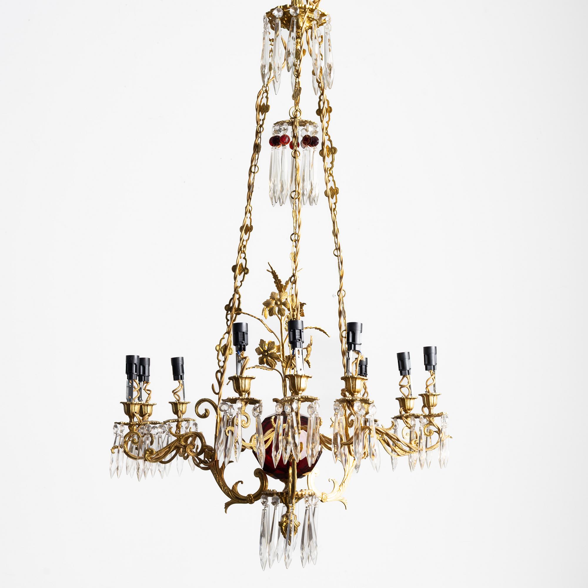 Takkrona, 1900-talets början.