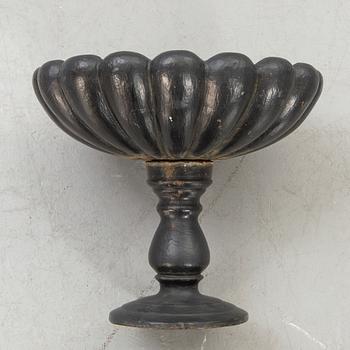 A cast iron bird bath 20th century.