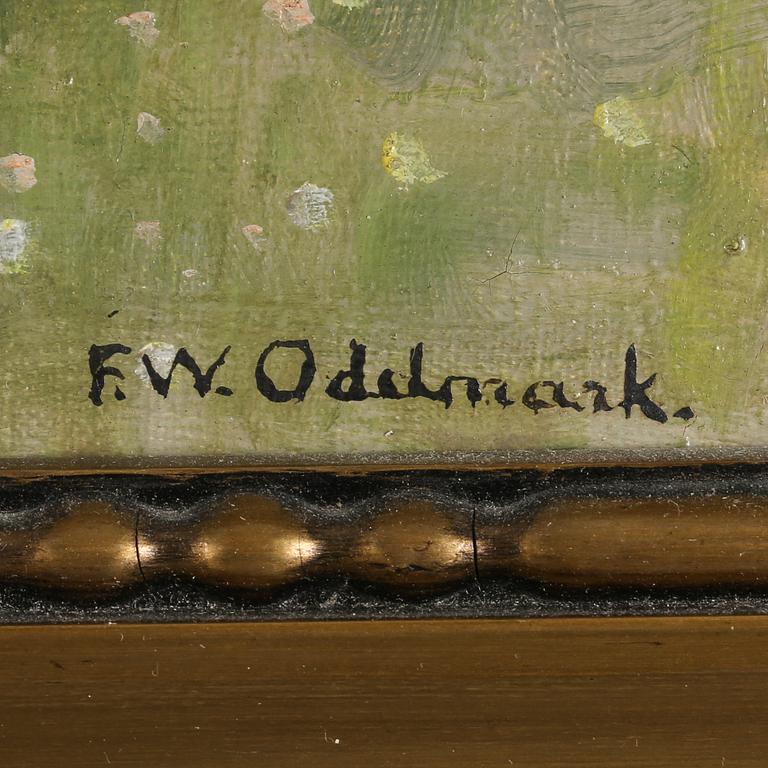 FRANS WILHELM ODELMARK, olja på duk, signerad.