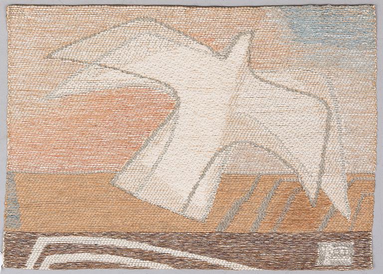 DORA JUNG, KUDOS. Lokki. Sign. 1970-luku.