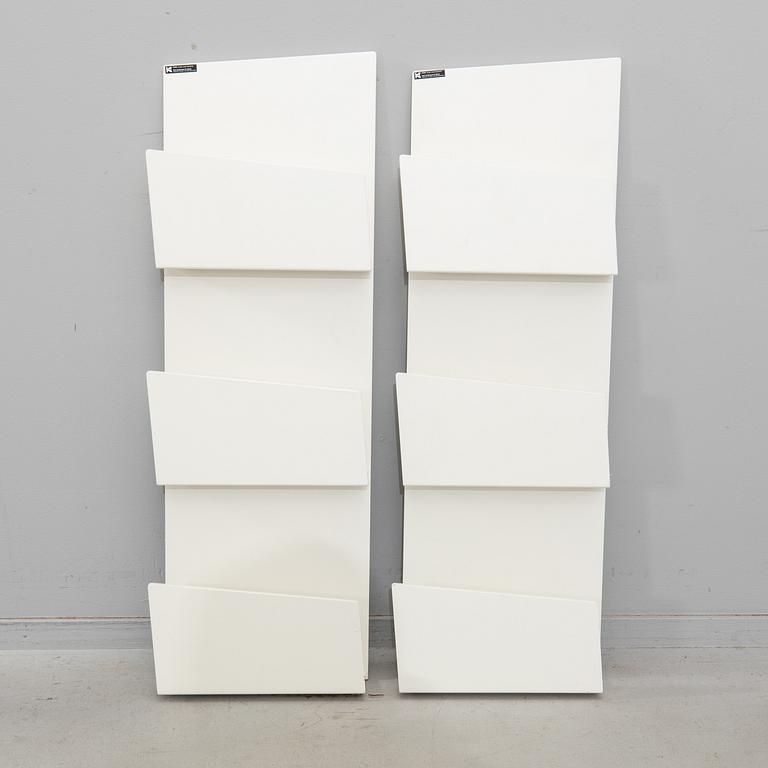 Louise Hederström newspaper racks 2 pcs "Collar" for Karl Andersson & Söner 2000s.