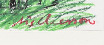 Stig Claesson, Sheep in Landscape.