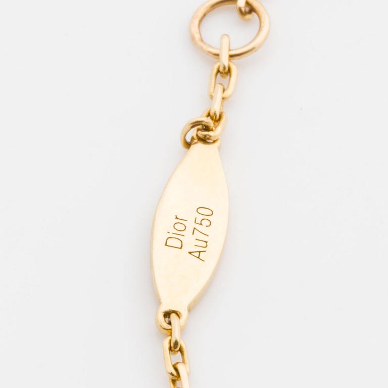 CHRISTIAN DIOR, "Rose des Vents", bracelet with lapis lazuli and brilliant-cut diamonds ca 0.045 cts.