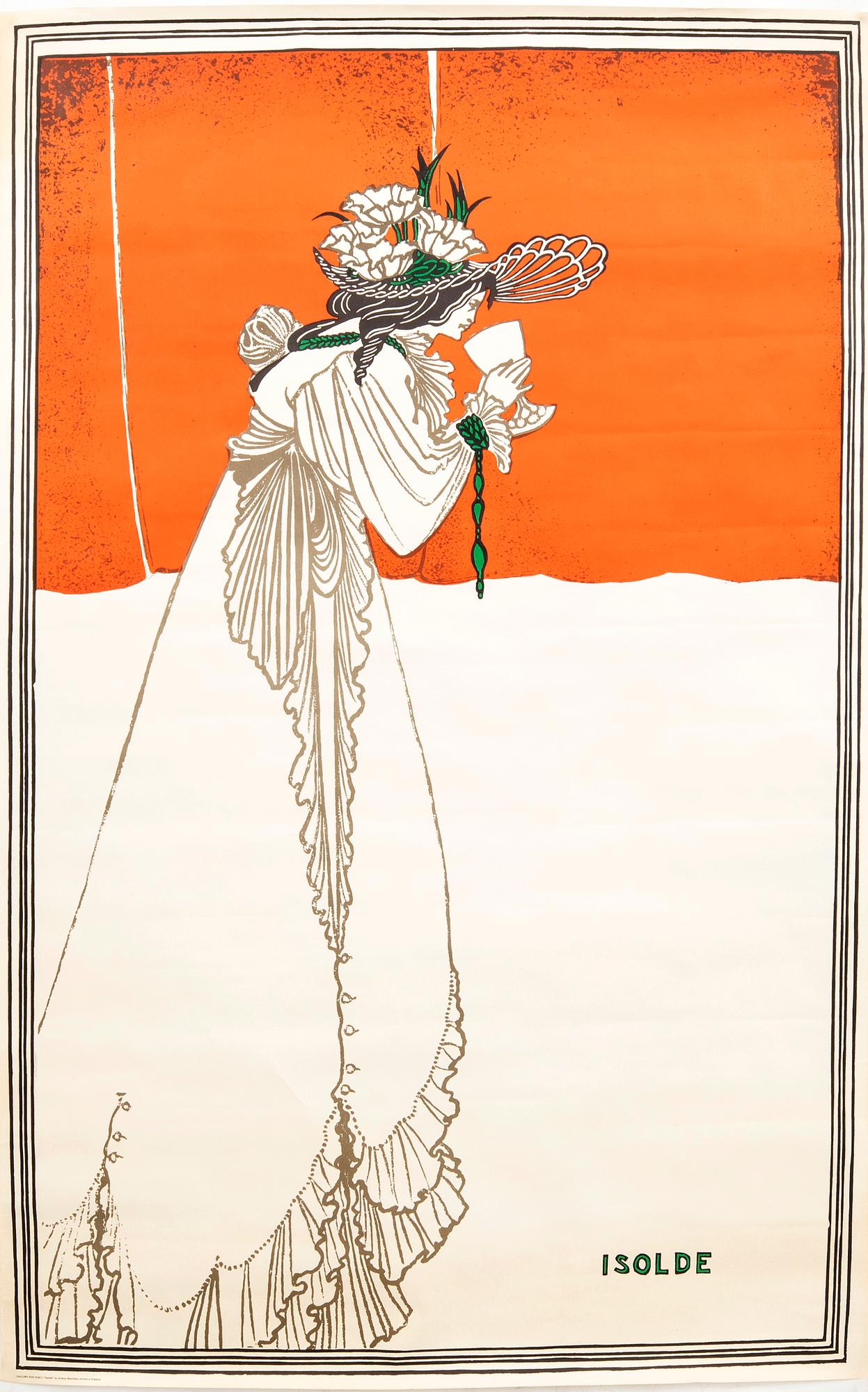 Aubrey Beardsley, poster.