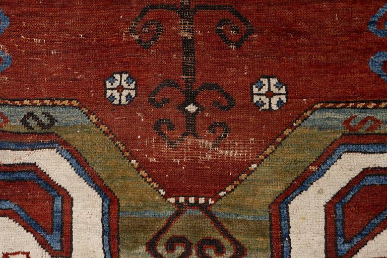 Matta, antik Sewan Kazak, södra Kaukasus, ca 295 x 180 cm.