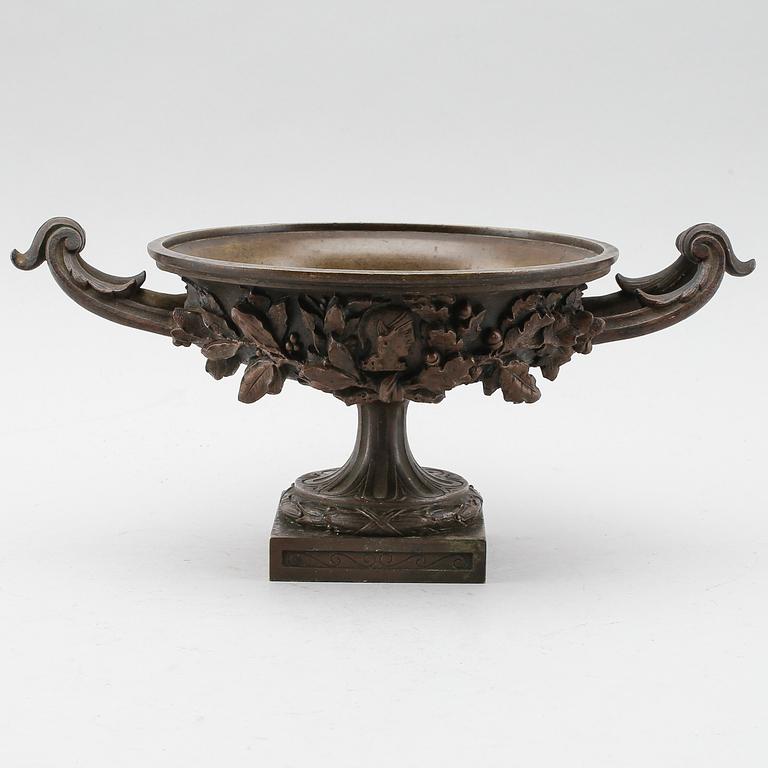 TAZZA, brons, 1800-talets mitt.