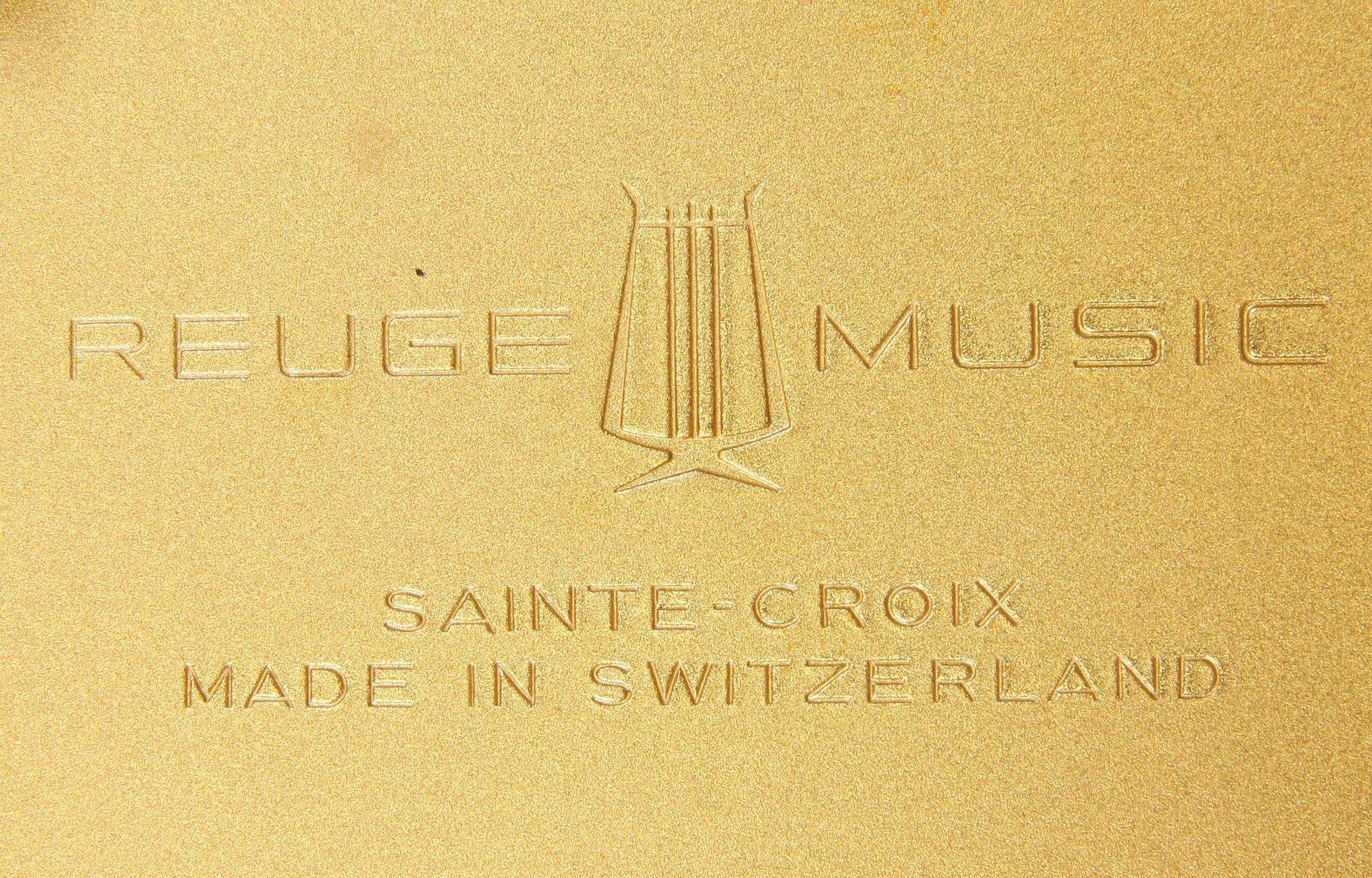SPELDOSA, "Reuge Music", Switzerland.