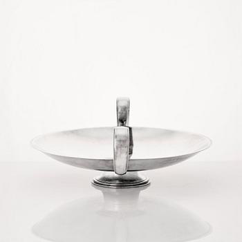Atelier Borgila, skål, Stockholm 1930, sterling silver, komponerad av Erik Fleming.