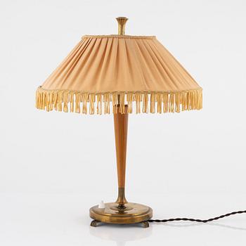 Harald Notini, a table lamp, model "15409", Arvid Böhlmarks Lampfabrik, 1940s.