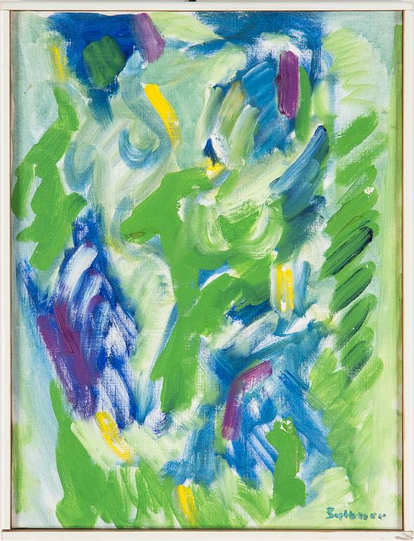 GEORG SUTTNER, olja på duk, signerad.