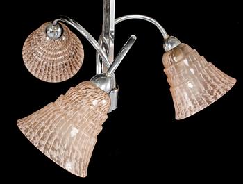 TAKLAMPA, art deco, 1930-tal. Höjd ca 65 cm.