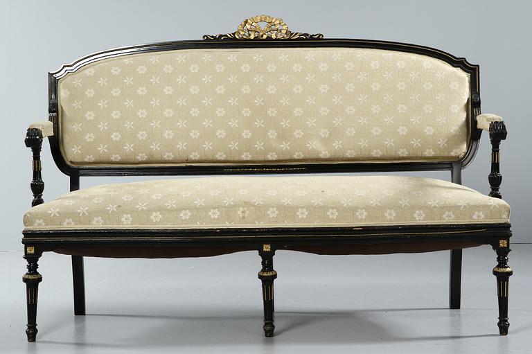 SOFFA, Louis XVI-stil, 1800/1900-tal.