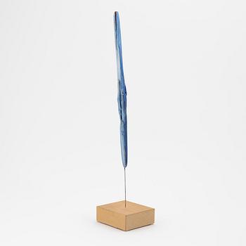 Madeleine Pyk, a painted wooden sculpture, signed.