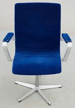 SKRIVBORDSSTOL, "Oxford", modell 1270, Arne Jacobsen, Fritz Hansen, 1970.