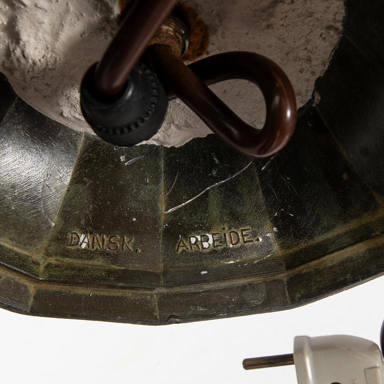 Just Andersen, bordslampa, Danmark, 1900-talets första hälft.