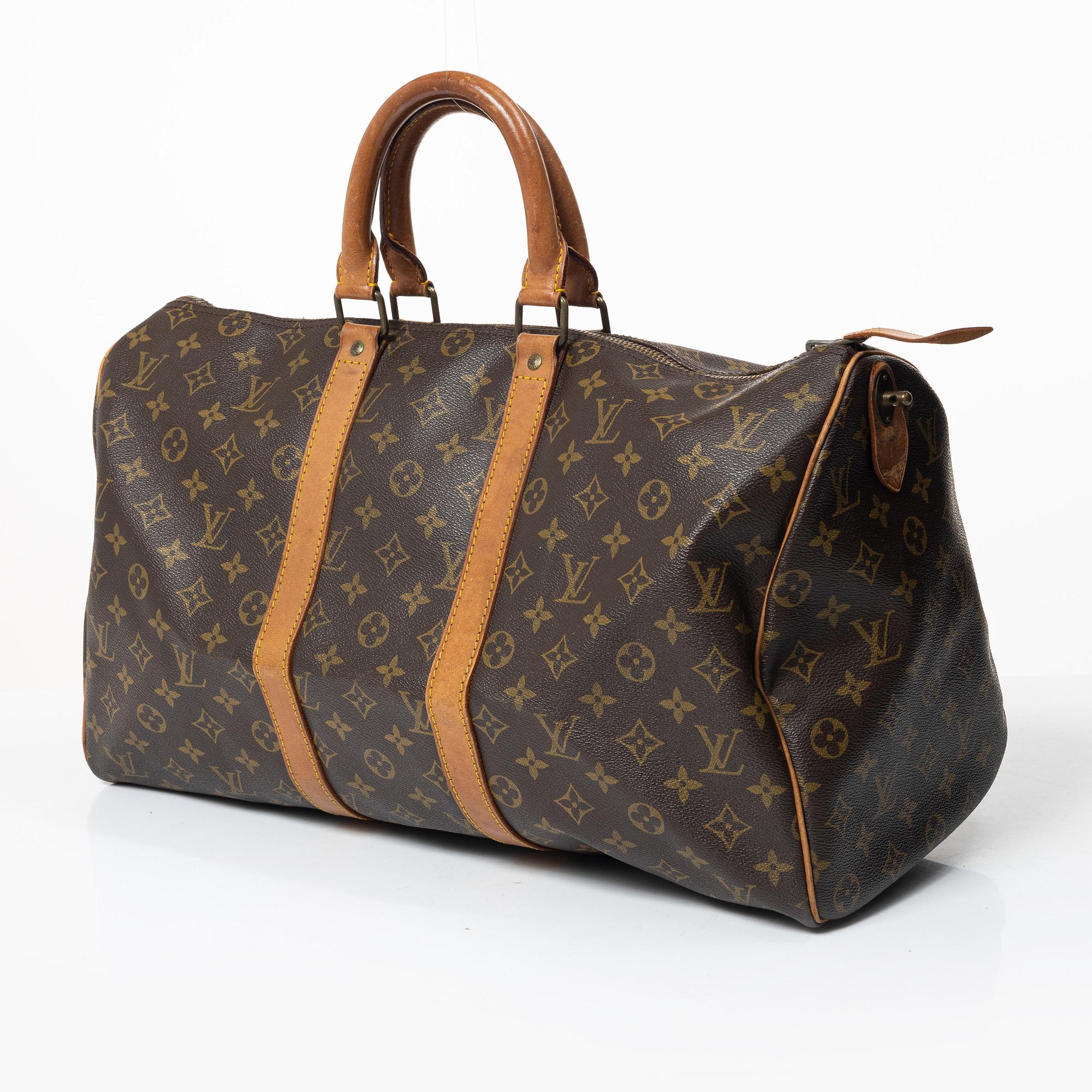 Louis Vuitton, weekend bag, "Keepall 45", vintage.