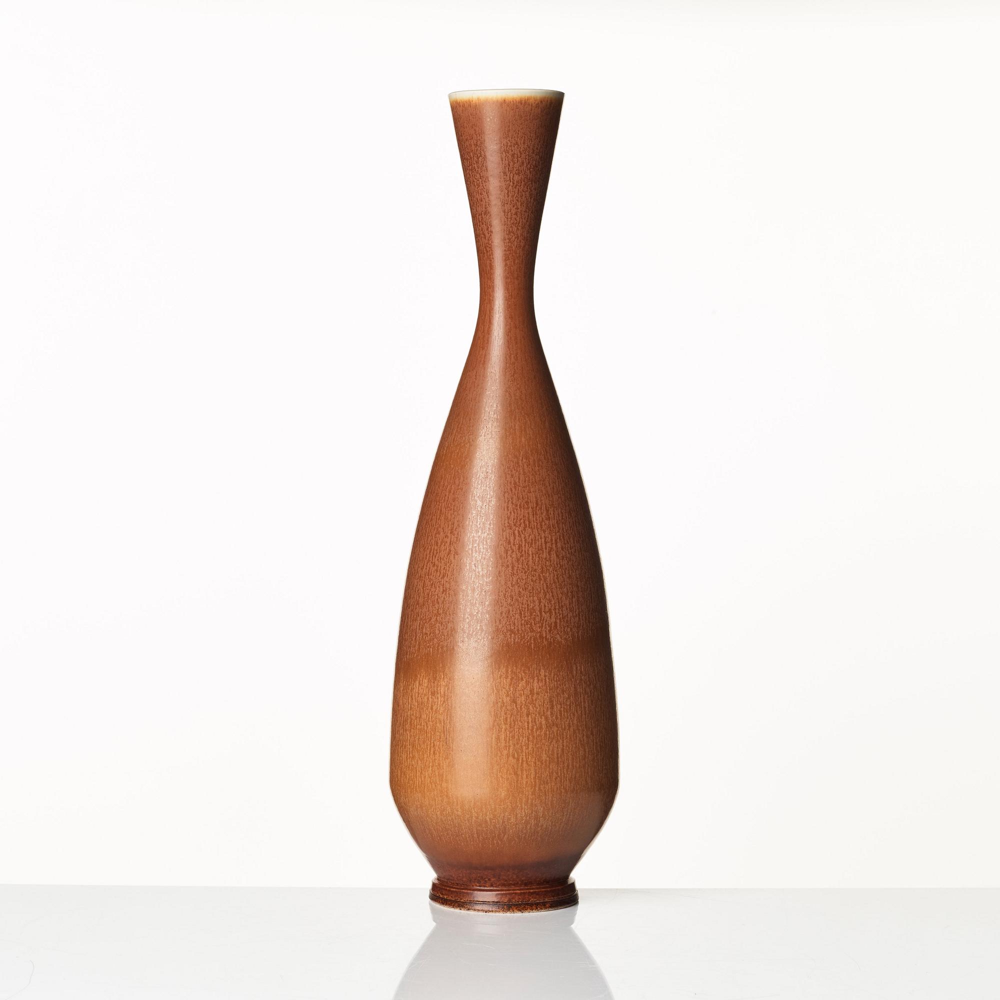 Berndt Friberg, a stoneware vase, Gustavsberg studio, Sweden 1964.