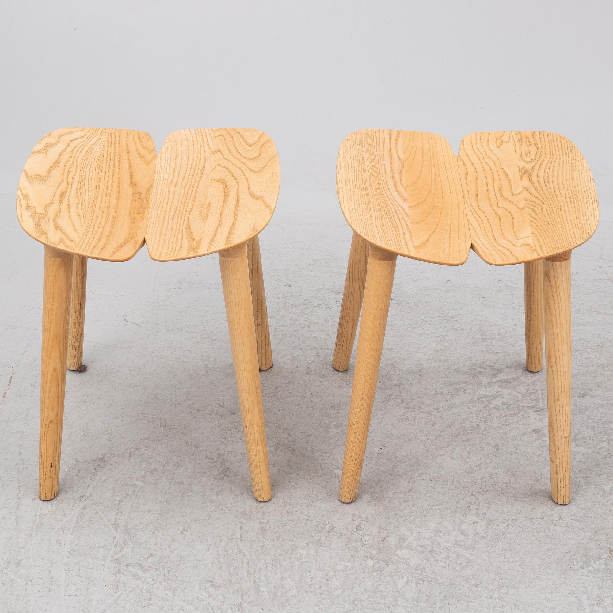 Ronan & Erwan Bouroullec, pallar ett par, "MC3 OSSO", Mattiazzi, Italien, efter 2011.
