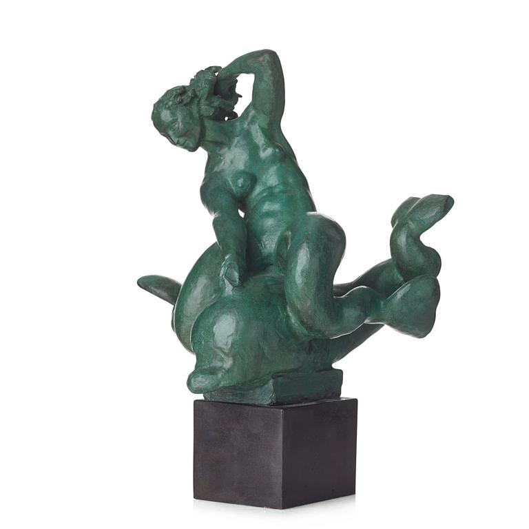 Carl Milles, "Solglitter", "Najad på delfin".